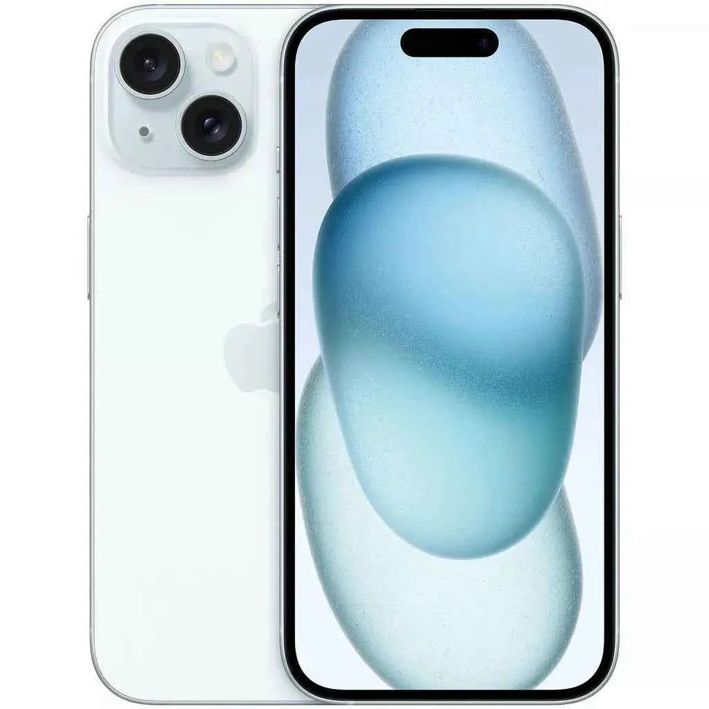 Refurbished iPhone 15 in white