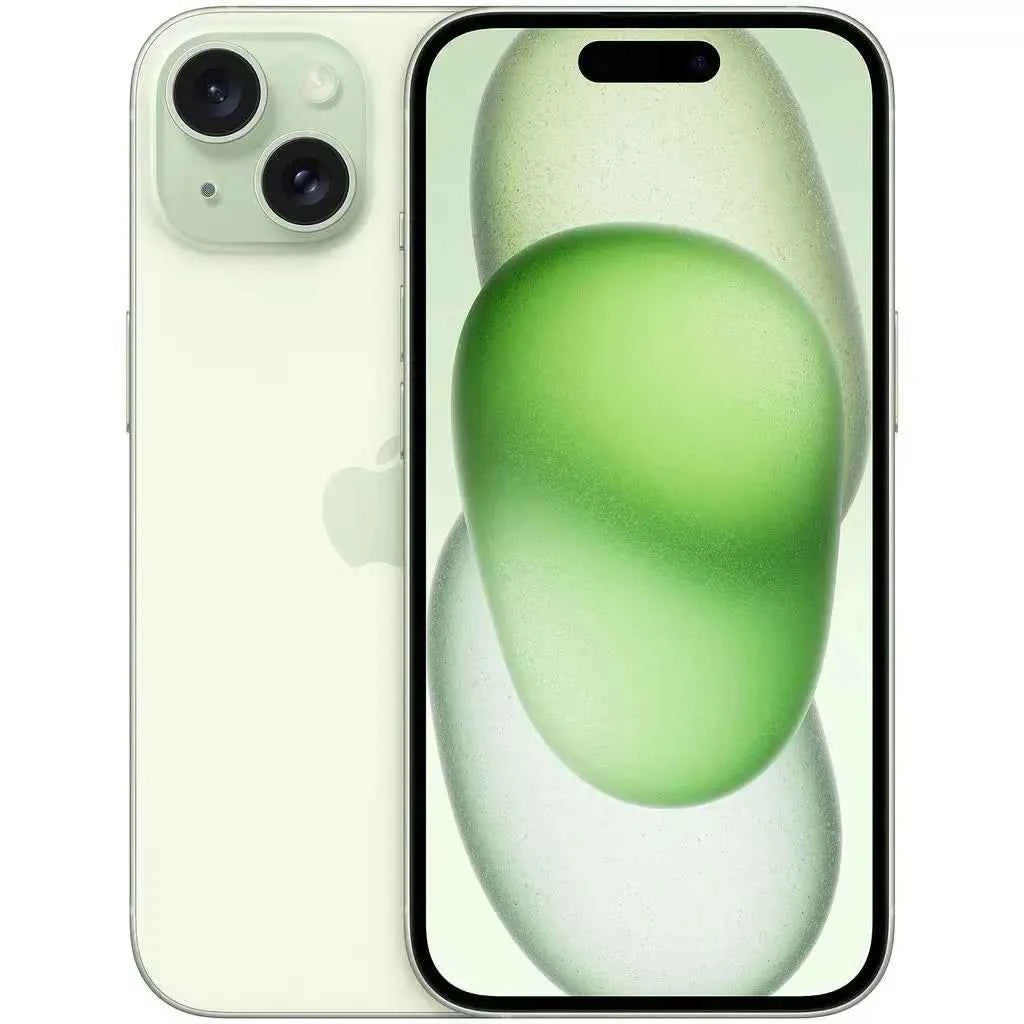 Refurbished iPhone 15 in green