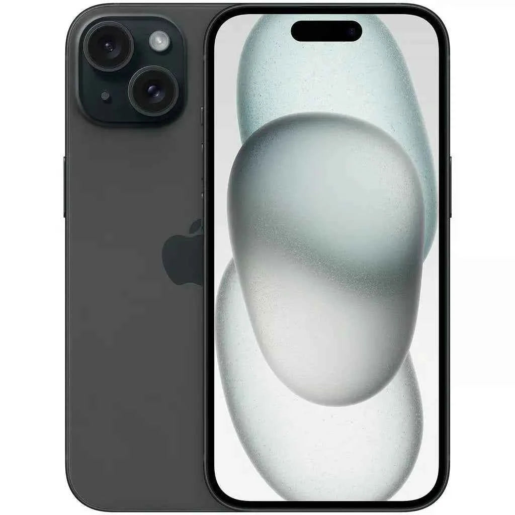 Refurbished iPhone 15 in black