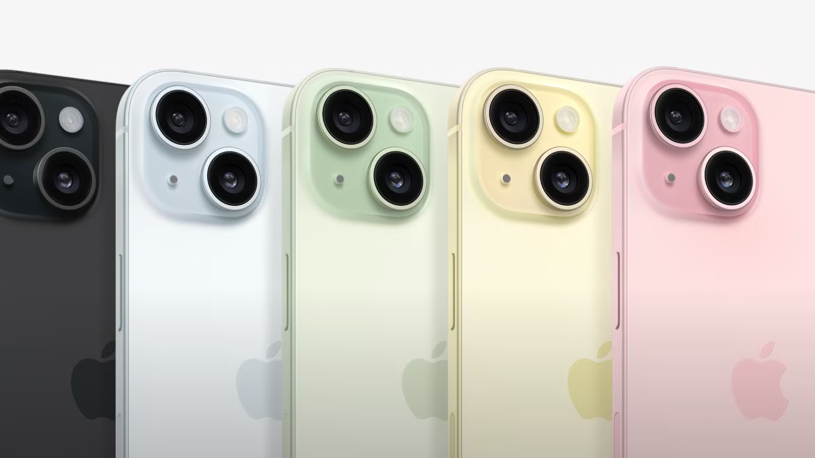 Refurbished iPhone 15 in all color with camera view